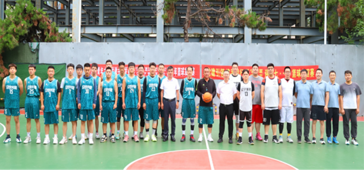 匯聚青年力量     聯(lián)建共促發(fā)展 —— 資產(chǎn)公司與遼寧大廈聯(lián)合開展青年籃球  友誼賽